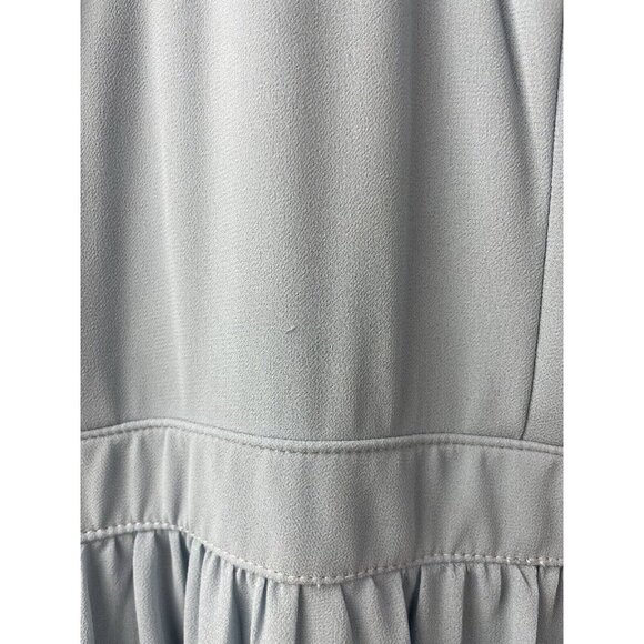 Lulu’s Light Blue Air of Romance Halter Neckline Maxi Flowy Dress Size XS - Picture 7 of 11